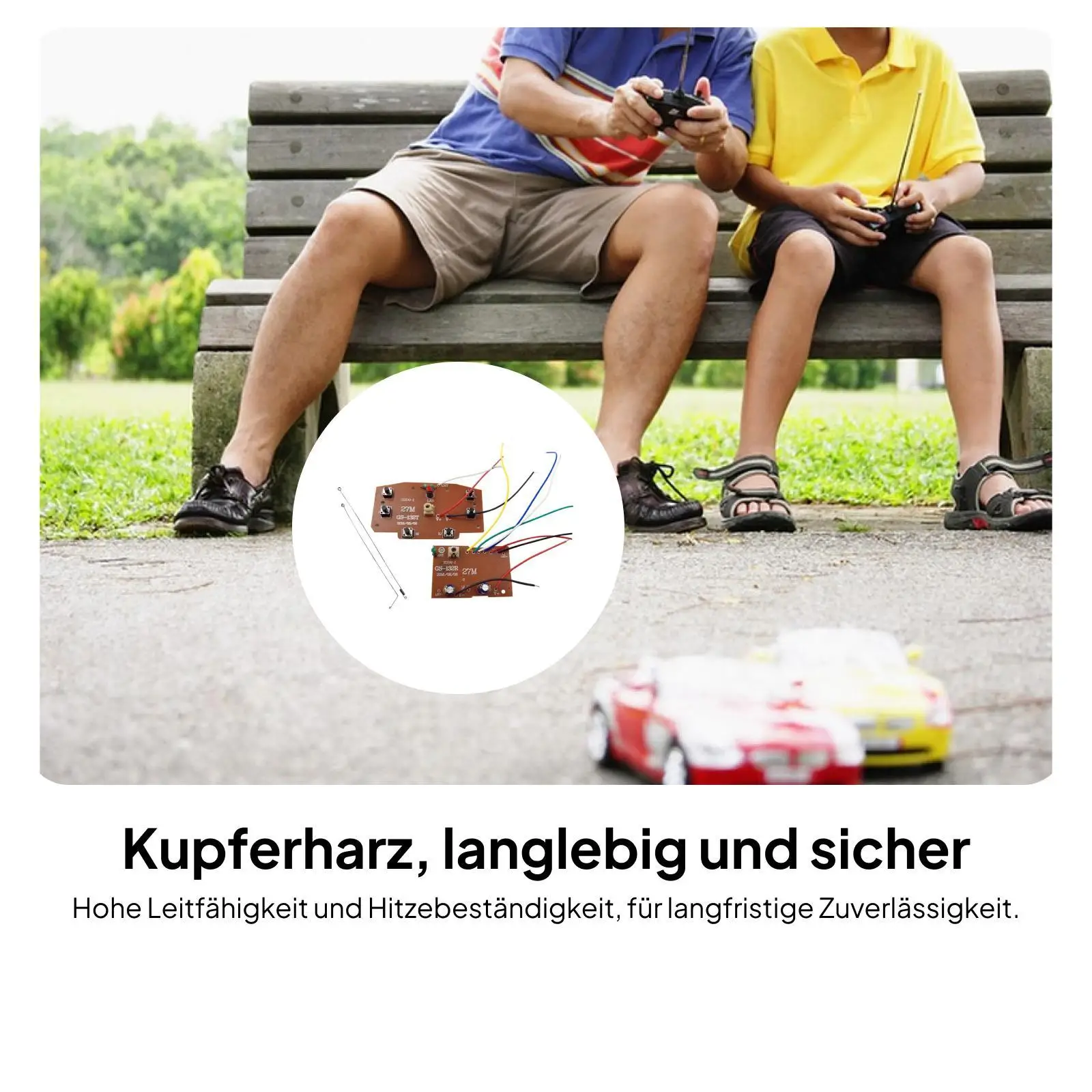 RC 크롤러 섀시 수정 및 원격 제어 자동차 예비 부품용 6CH PCB 보드 구리 수신기