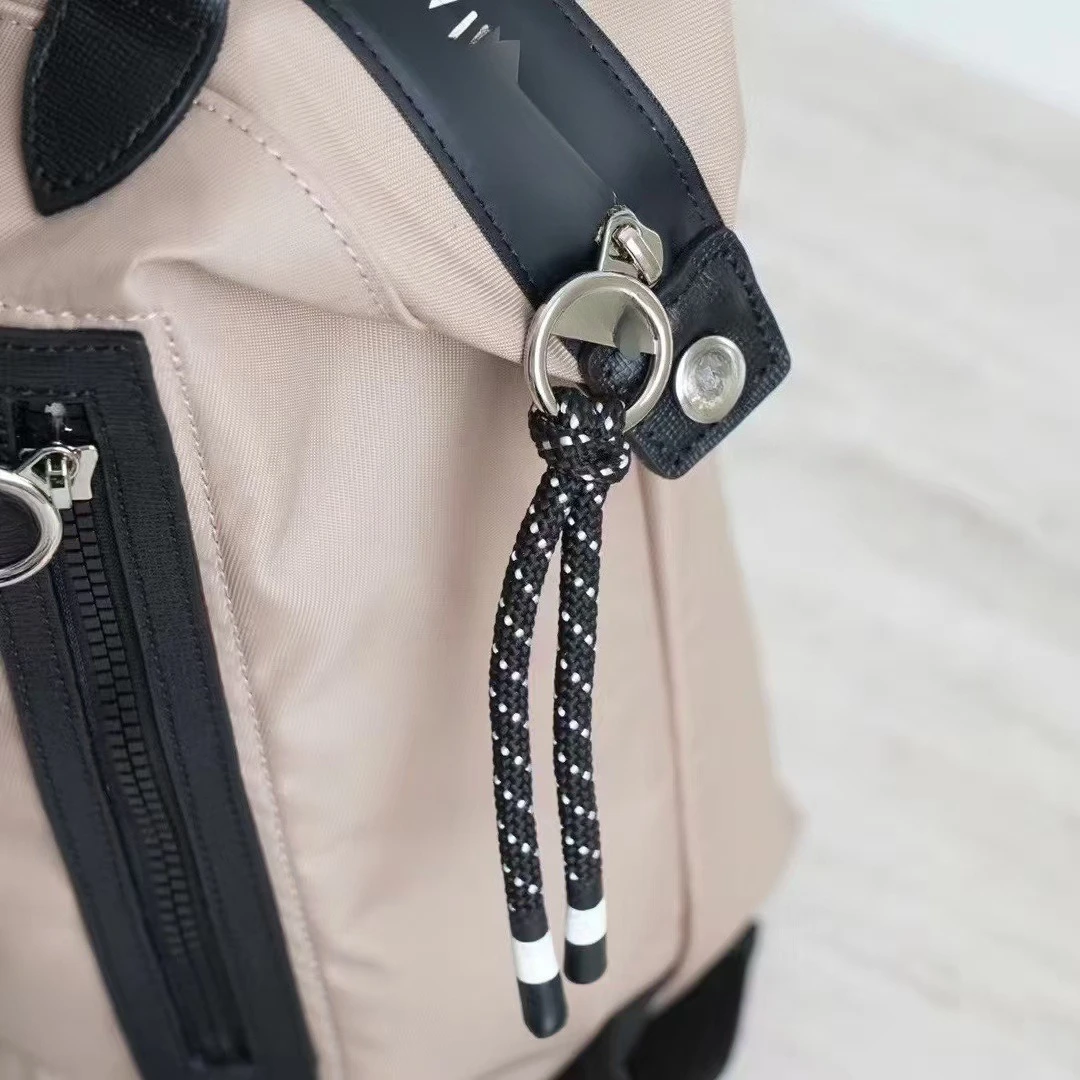 Mochila de Nylon Impermeável de Grande Capacidade para Viagem, Bolsa para o Dia a Dia, Mochila Leve e Reforçada para Laptop