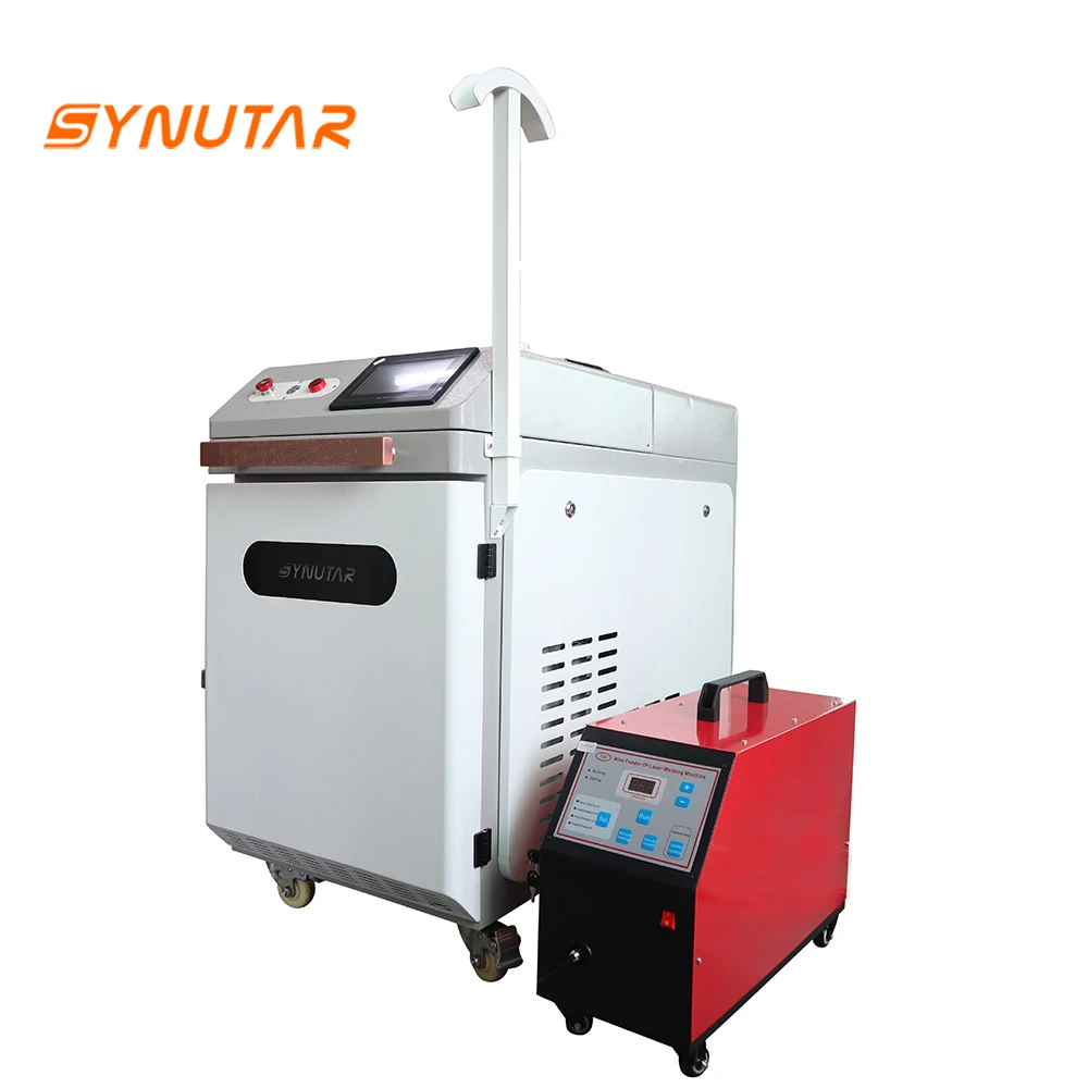 1500W完全水冷式ミニハンドヘルドファイバーレーザー溶接機（シングルワイヤフィーダー付き）