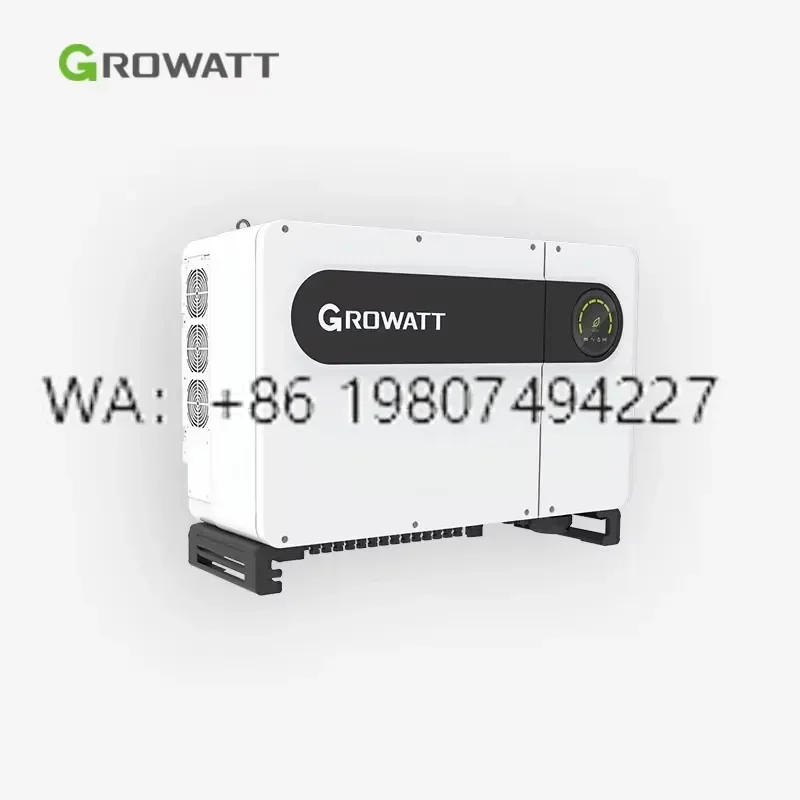 for Growatt On Grid Tied Inverter MAX 50 80KTL3 LV Three Phase Solar System