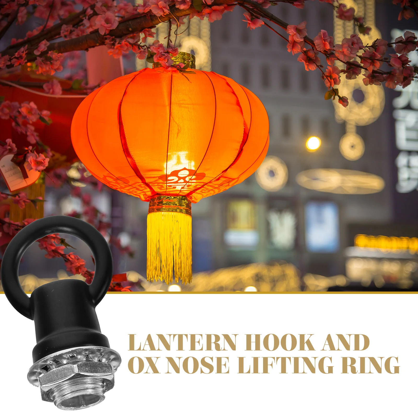 

6pcs Heavy Duty Ceiling Hooks For Chandelier Hanging Light Fixtures Eye Nuts Loop Strong Load Capacity Hook Fastener Replacement