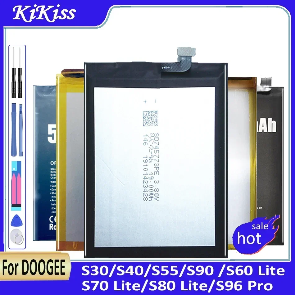 10080mAh Battery For DOOGEE S30,S40,S55,S60,S70,S80 Lite S96 Pro