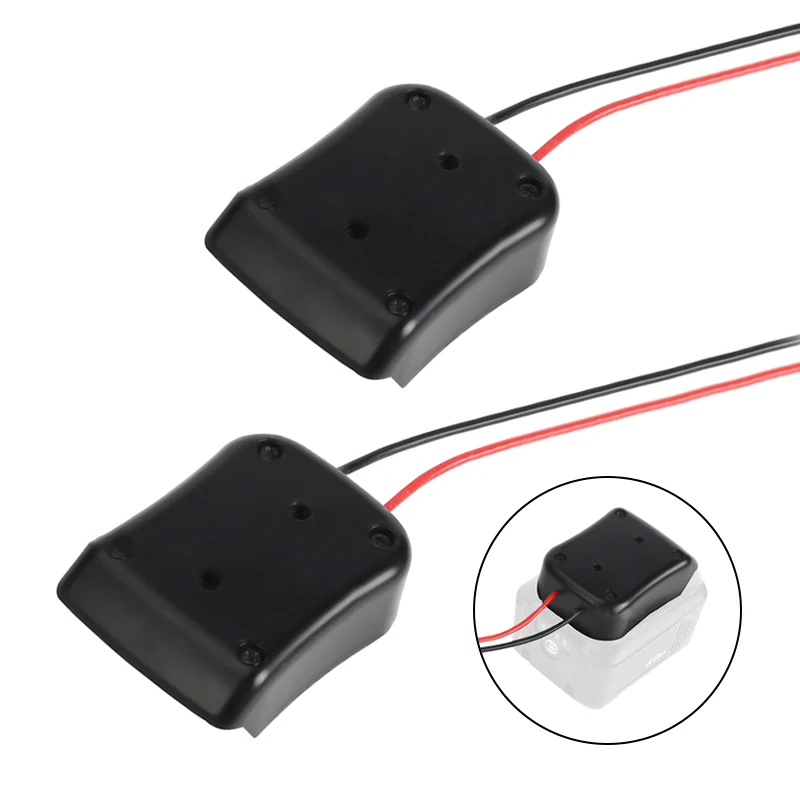 1/2PCS Power Wheels Adapter for Makita 10.8V-12V Li-ion Battery Dock Power Connector DIY Battery Output Adapter for Makita 12V