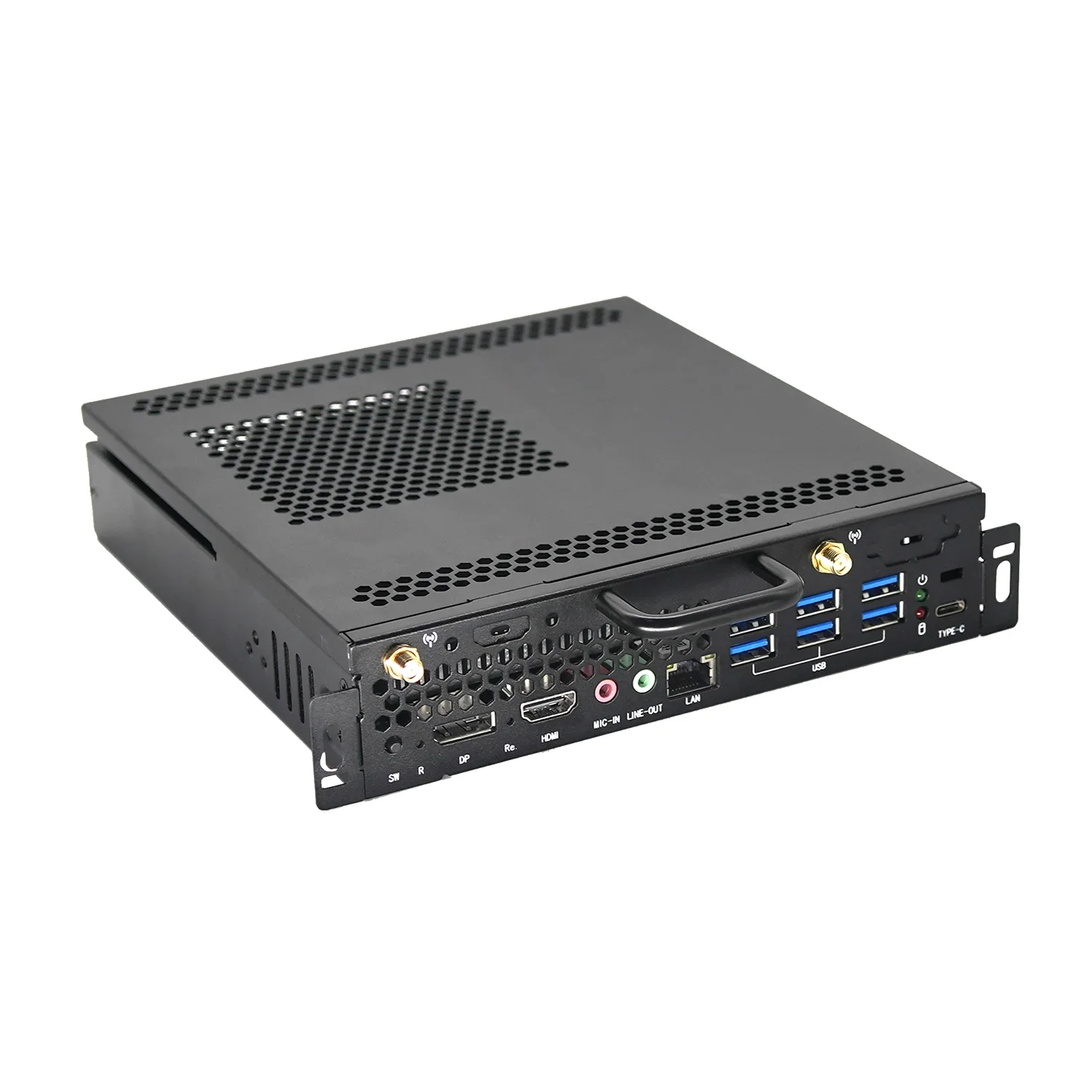 

2025 New Design OPS I3 I5 I7 10th 12th 13th DDR4 8G SSD 256G OPS Industrial Computer Mini PC