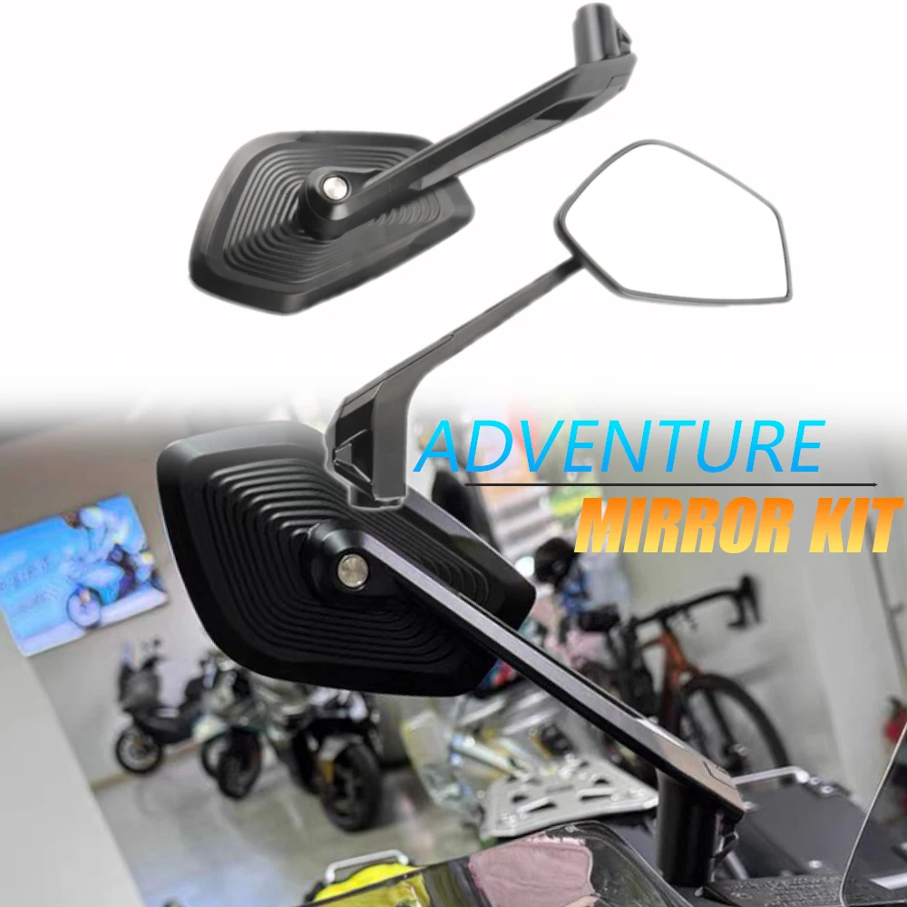 for motorcycle Kaiyue 525X off-road rearview mirror infinite DSX525 modified with large field of view and wide-angle rearview mi