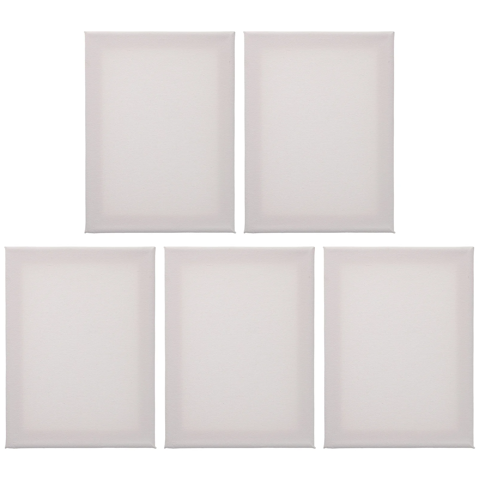 

5pcs Framed Canvas Painting Kits Stretched Art Canvases 6X8 Watercolor Acrylic Pouring Supplies Canvas Boards For Adults