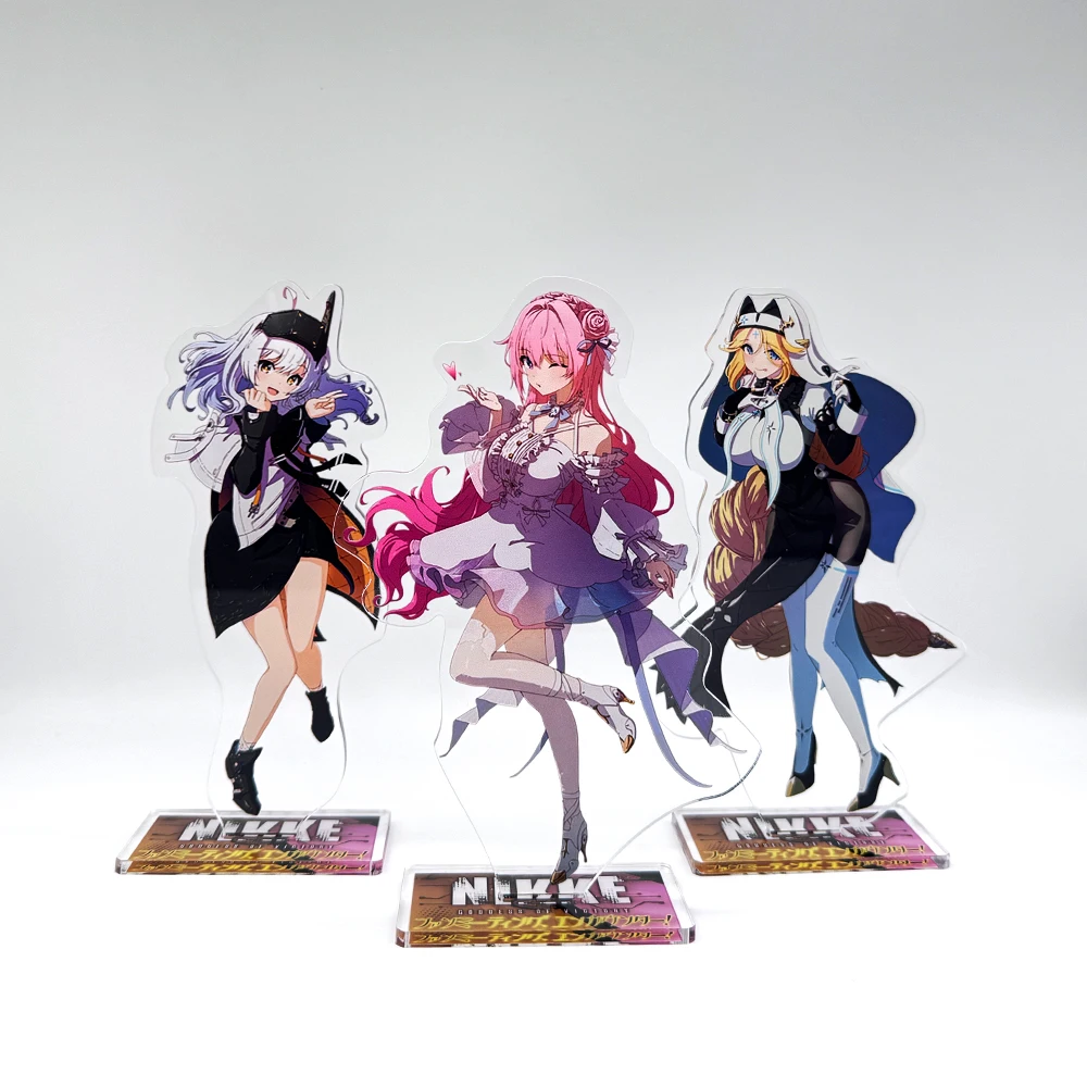 الألعاب الكورية NIKKE آلهة النصر حامل الاكريليك الشكل إيما ميراندا الدائمة نموذج لوحة سطح المكتب تأثيري هدية #1