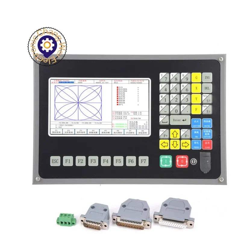 CNC 2-trục Plasma ngọn lửa điều khiển hệ thống SF-2100C ngọn đuốc chiều cao điều khiển hp105 nâng lên JYKB-100-DC24V