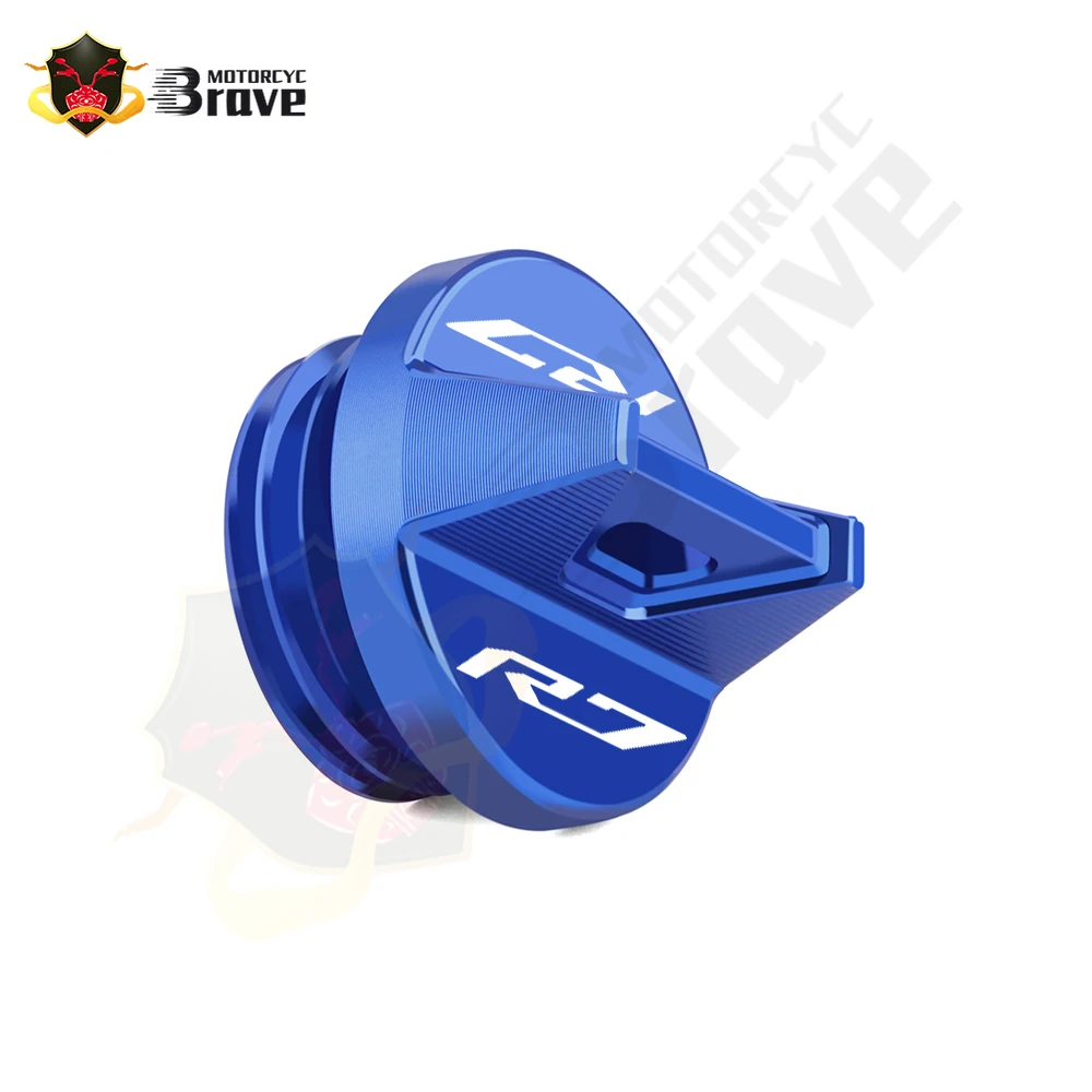 

For YAMAHA YZFR7 YZF-R7 YZF R7 2022 2023 2024 Motorcycle M27*3 Engine Oil Drain Plug Sump Nut Cup Cover motorcycle accessories