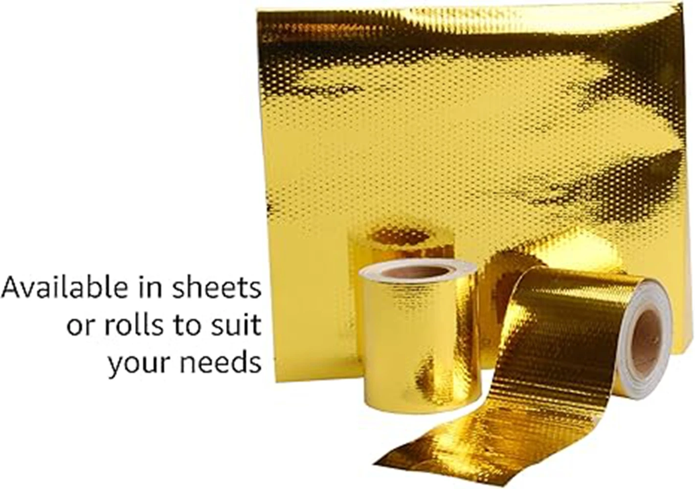 Reflect-A-GOLD High-Temperature Heat Reflective Adhesive Backed Roll