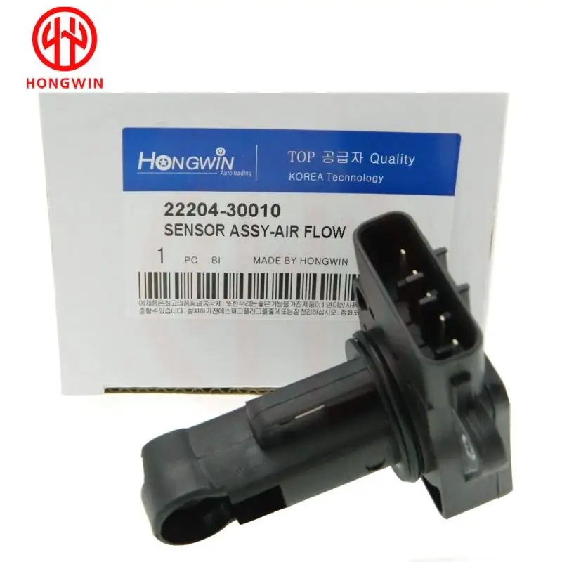 MAF Mass Air Flow Sensor Meter OEM 22204-30010 2220430010 197400-2110 22204-0L010 For Toyota Yaris Corolla Hilux Hiace 2.5 3.0