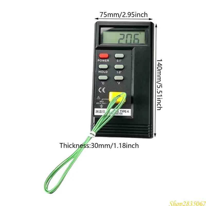 Easy Calibration Digital Thermometers Accurate Tool for Engineers & Technicians 831F