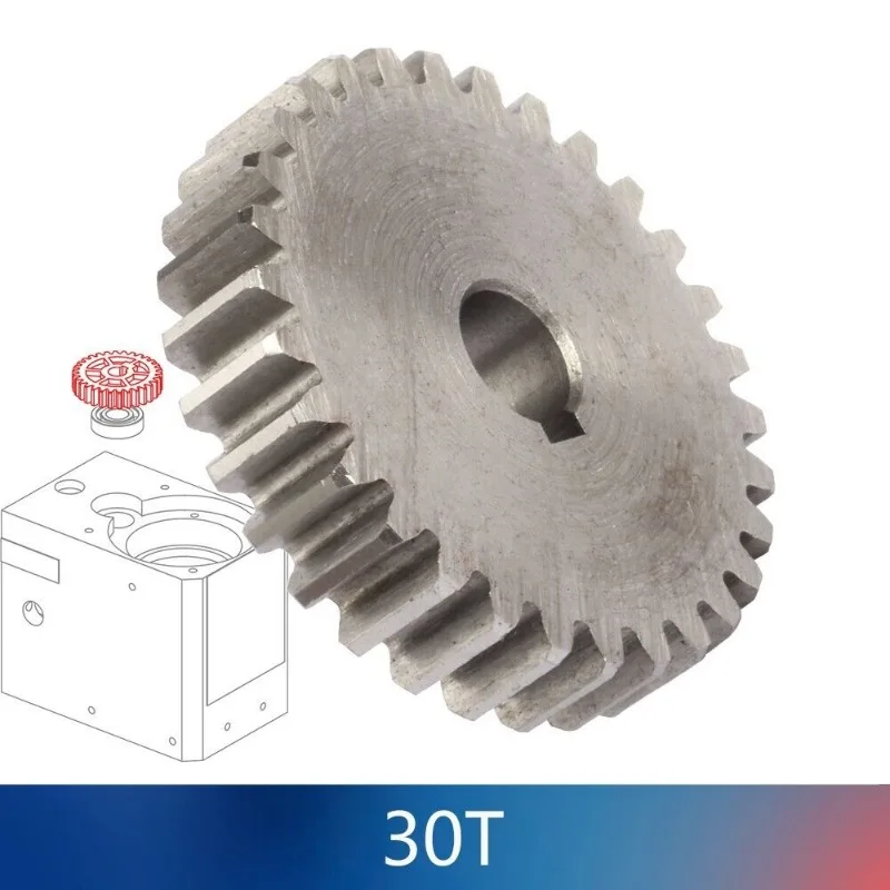 Little Milling Intermediate Gear,Countershaft Gear for  X2/X2L/G8689/CX605 Lathe accessories