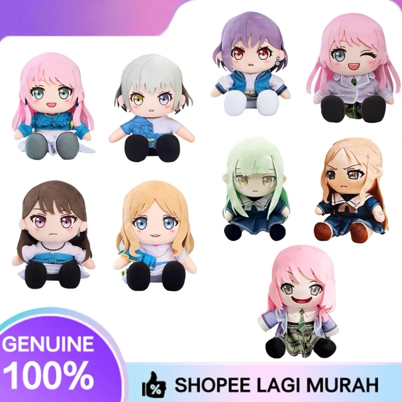 

MyGO!!!!! Girls Band Party Plush Dolls Chihaya Anon Nagasaki Soyo Stuffed Cotton Anime Peripheral Toys For Anime Fans Gift