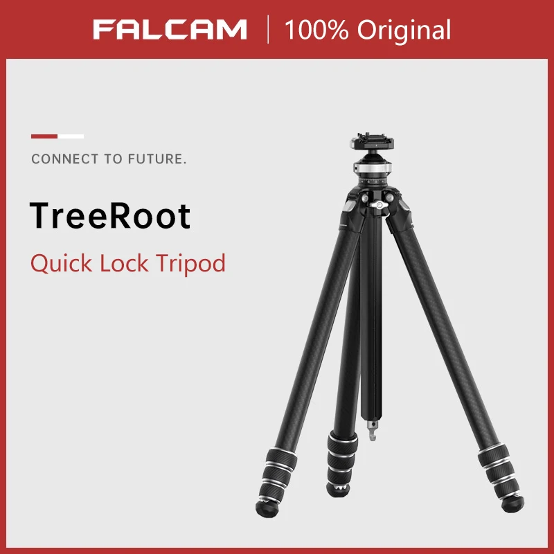 

FALCAM 4301 C141K-301/T00A4903 TreeRoot Quicklock Tripod Carbon Fiber Portable Professional Photography Camera Tripod