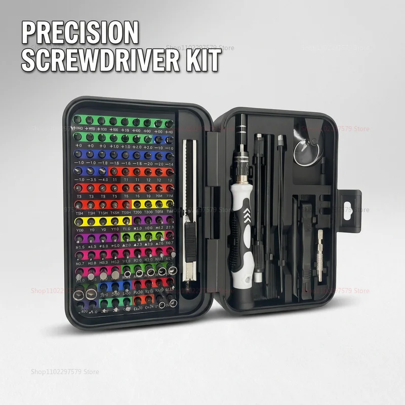 132-in-1 precisie schroevendra - Diy Electronics Repair Kit recensie en prijs