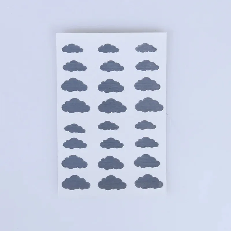 1PCS Bat/Bird/Cloud Pattern Guitar Sticker Guitar Fretboard Decor Inlay Stickers Adhesive Marker for Acoustic Electric Guitar