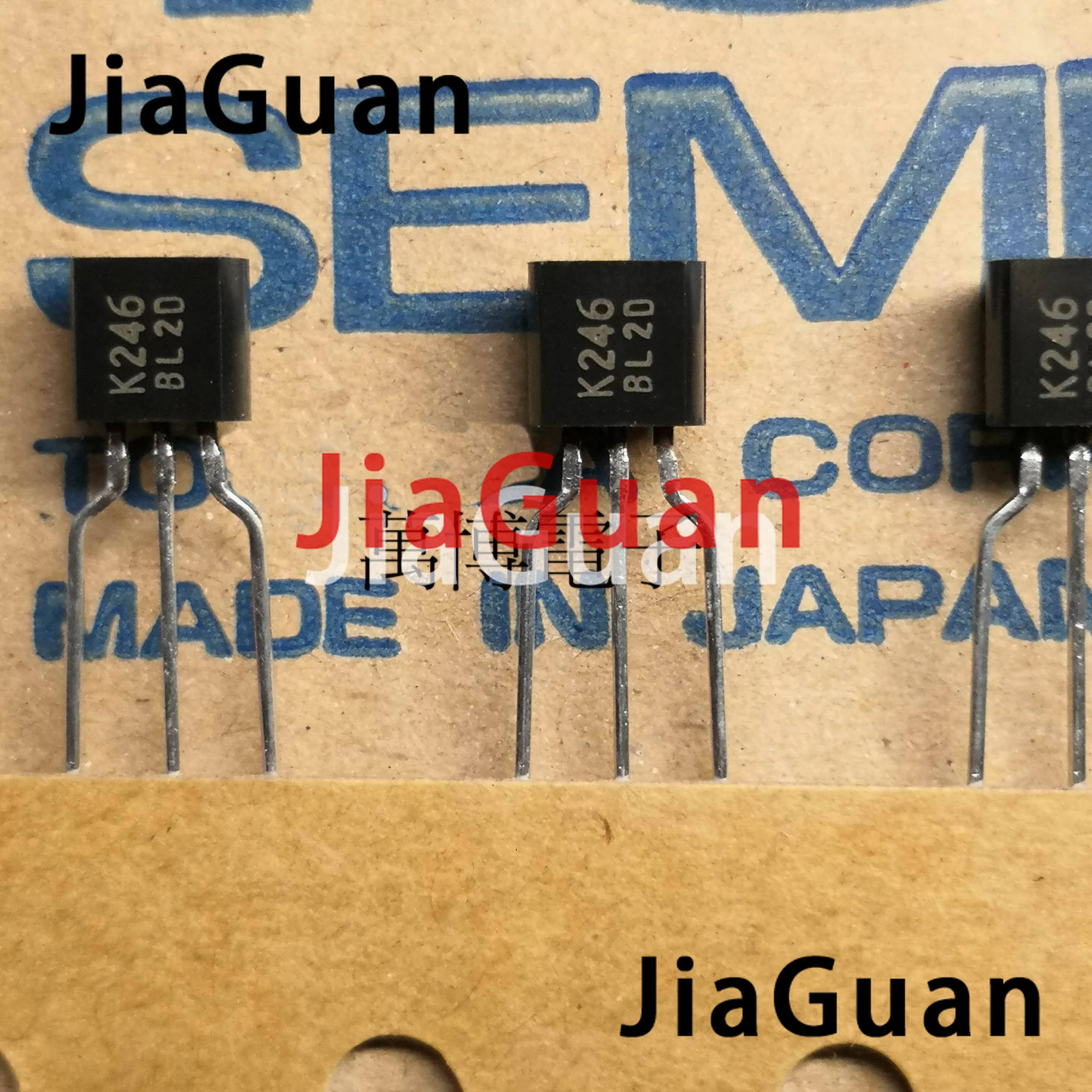 

10PCS NEW Triode 2SK246-BL TO-92 Transistor K246-BL Audio Power Amplifier 2SK246BL Laser word Taping K246BL 2SK246 BL