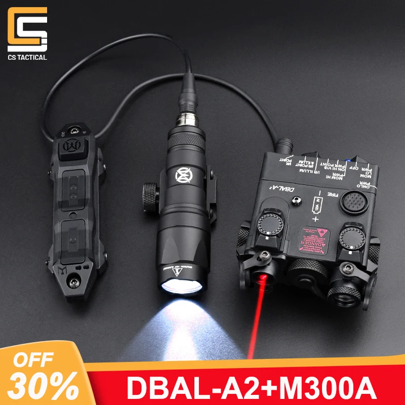 

WADSN Airsoft DBAL-A2 Hunting Laser Pointer IR Red Green Dot Sight Laser Tactical Aiming Scout Light Weapon Light Fit 20mm Rail