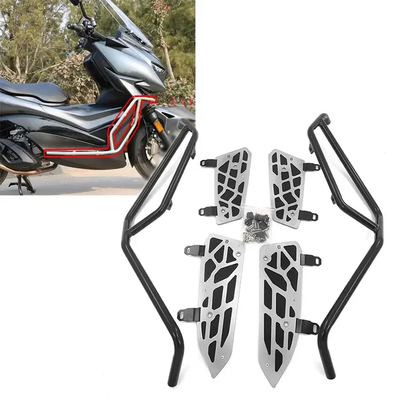 

New 350 D E M Motorcycle Engine Guard Crash Tank Bar Bumper Frame Protector Accessories Fit for ZONTES 350D 350E 350M 2022 2023+