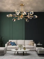 LED Postmodern Copper Crystal Designer Lamparas De Techo Ceiling Lights.LED Ceiling Light.Ceiling Lamp For Foyer Bedroom