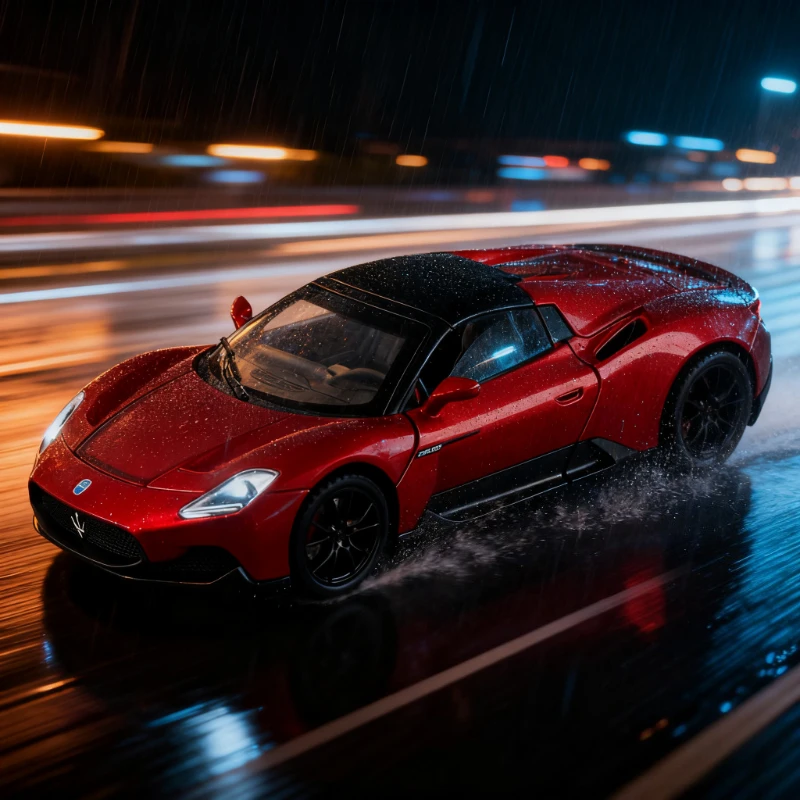 

1:32 MC20 спортивный автомобиль из сплава металла, литая под давлением модель автомобиля, звук и свет, детские игрушки для мальчиков, подарки