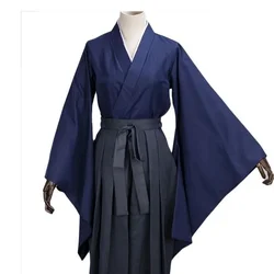 Kimono japonés para hombre y mujer, Uniforme Kendo, Hakama, Aikido, Uniforme de Kung Fu, ropa de artes marciales