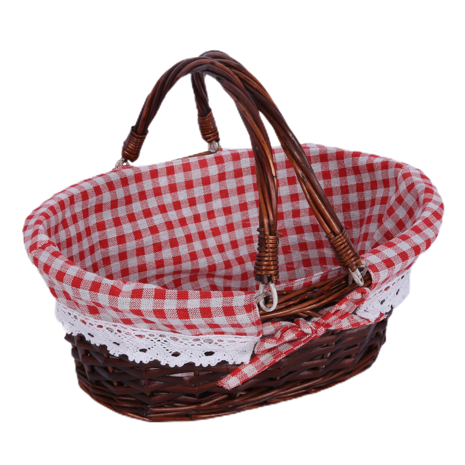 籐編みバスケット デュアルハンドル付き 多目的ポータブルバス - Home Decor Rattan のレビューと価格
