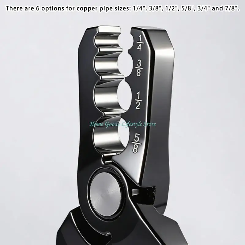 E74E Stable Aluminum Pipe Correction Tool Portables Round Pipe Restoration Pliers