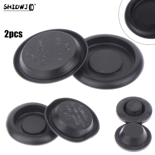 Tapón impermeable para puerta de coche, tapón de goma con tornillo de placa, 2 piezas, 90950- 01960, 90950-C1006