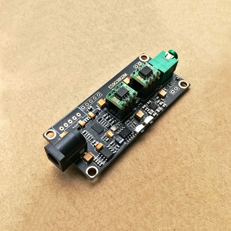 ES9038Q2M Decoding Board I2S Input Asynchronous USB Module Decoders Component Parts DSD512 Pcm768khz ES9038Q2M Decoding Board