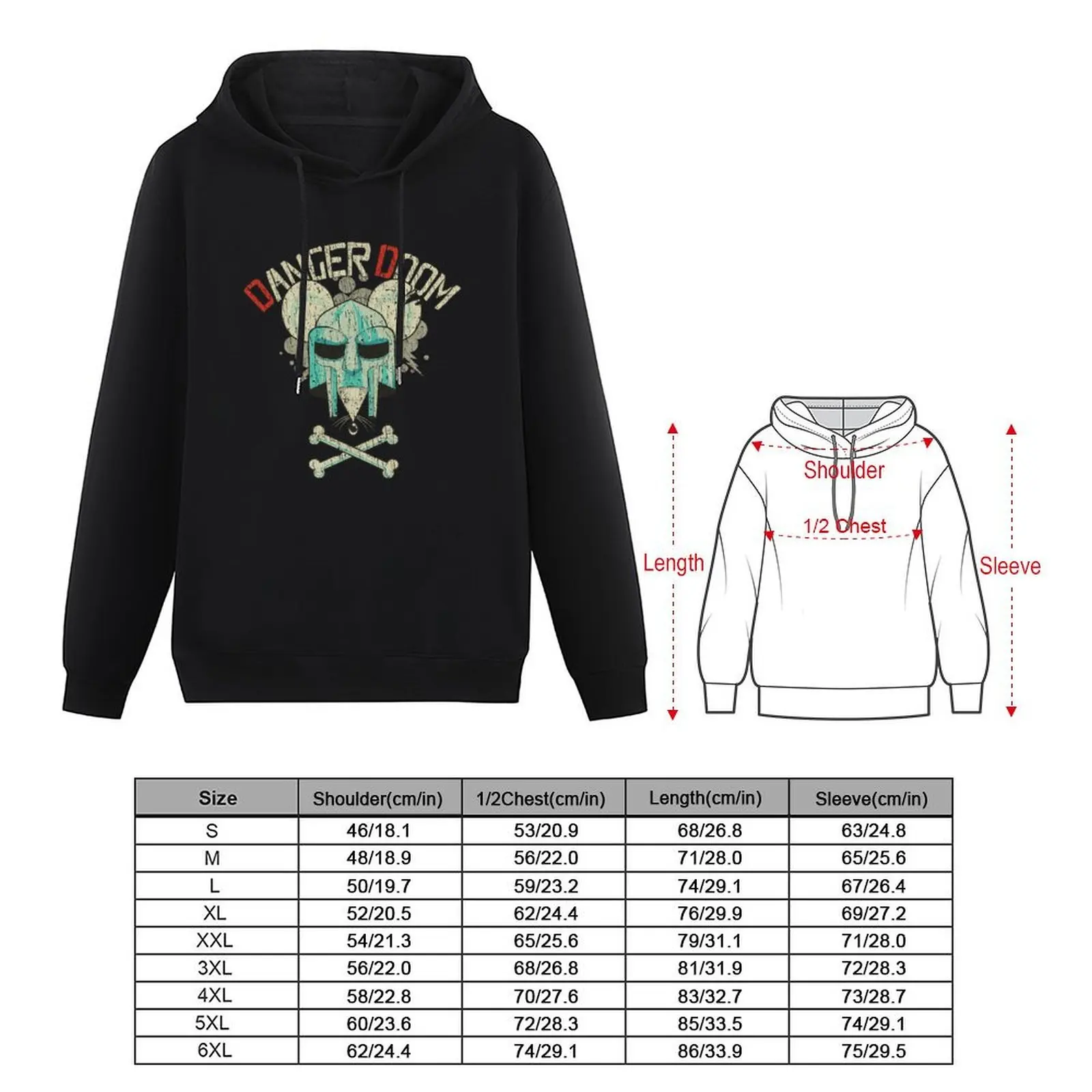 Danger Doom 2005 Hoodie aesthetic clothing autumn new products graphic t shirts men fashion men hoodies for men