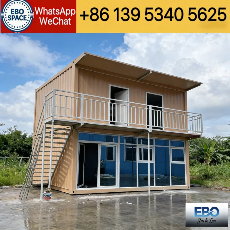 Space Saving Expandable Container House Foldable Modular Design Easy Transport for Global Shipping