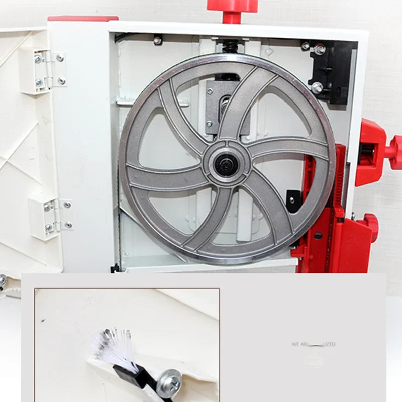Woodworking Machine Band Saw For Metal 8.5 Inch Workshop Table Saw 200MM 350W Small Household Multifunctional Wood Cutting Tool