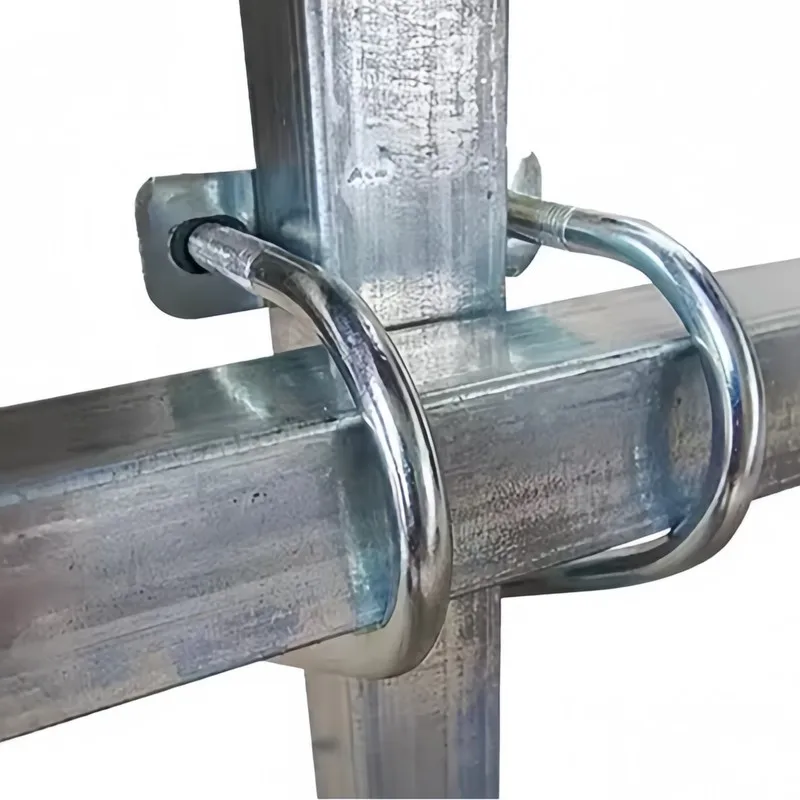 

8 шт. 40 мм U-образные хомуты для труб для наружных труб, полированные, устойчивые к ржавчине, подходят для двора, газона, сада, сарая, стальные трубы, соединительные...