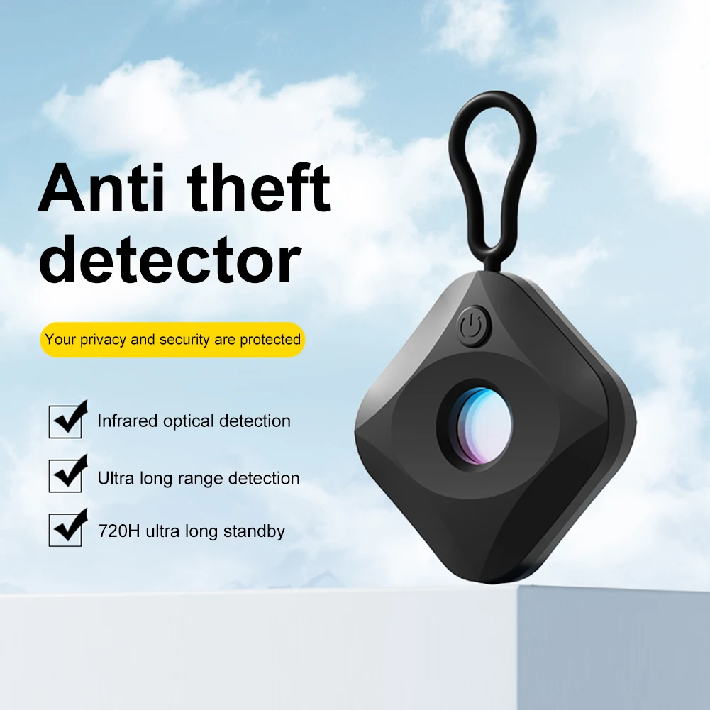 Anti Detector กล้องอินฟราเรดแบบพกพา Finder การป้องกันความปลอดภัยอุปกรณ์ที่ซ่อนกล้องเครื่องตรวจจับข้อผิดพลาดสําหรับ Home Office Travel