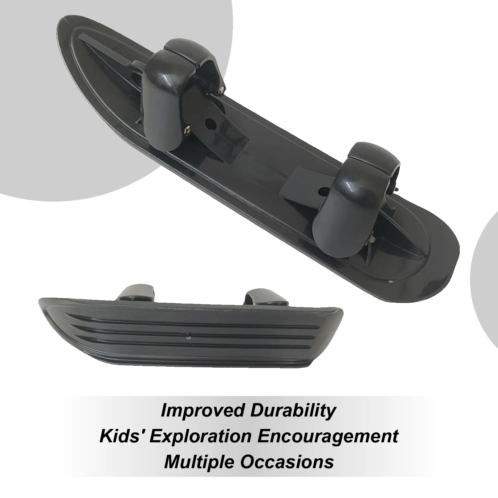 

Ski Board Sled 2 In 1 Baby Stroller Ski Scooter Conversion Glider Snowboards For Cycling Bicycle Jogging Sports Outdoor Paths