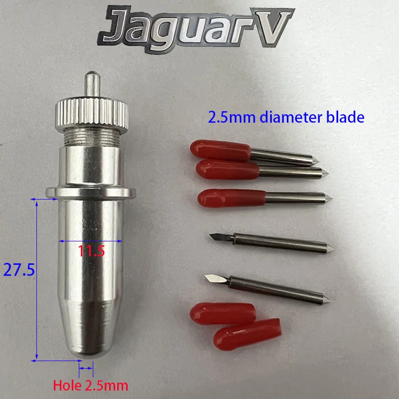 Jaguar Gcc Cutting Plotter Signpal Vinyl Cutter Blade Holder 2.5mm diameter Blades  for Jaguar V Machine