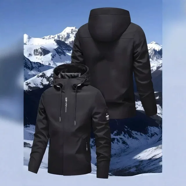 Men's casual jacket, versatile for outdoor activities in spring, autumn, and winter for couples