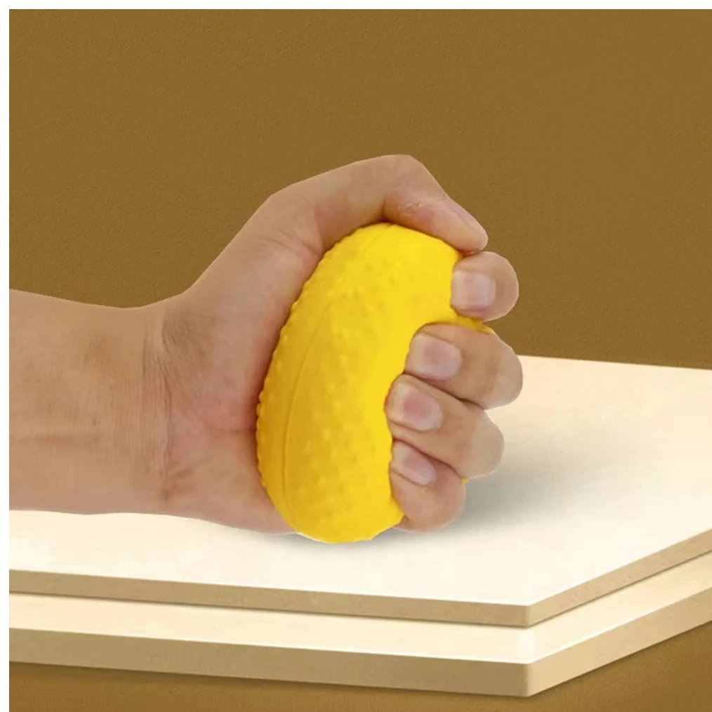 ผู้สูงอายุลูกบอลออกกําลังกายปรับปรุงความยืดหยุ่นมือนิ้วมือ Strength Ball ความเครียดบรรเทา Hand Strengthener บีบสําหรับโรคข้ออักเสบ