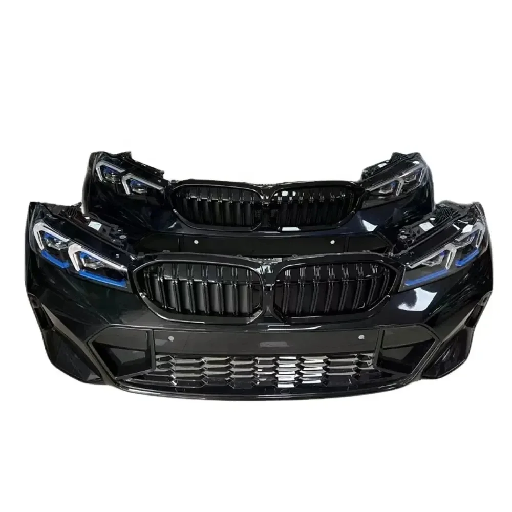 Used Original Front Bumper Assembly  And CarHeadlight  For BMW 3 Series G20 Quality Car Parts Accessories