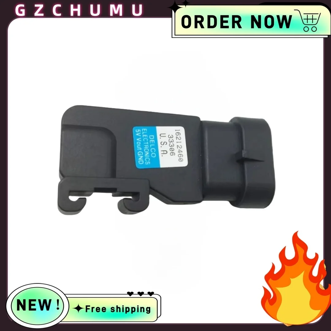 

Датчик давления воздуха в пневматическом коллекторе MAP для Chevrolet Cavalier 2.2L OEM 16212460 8162124600, 12614970