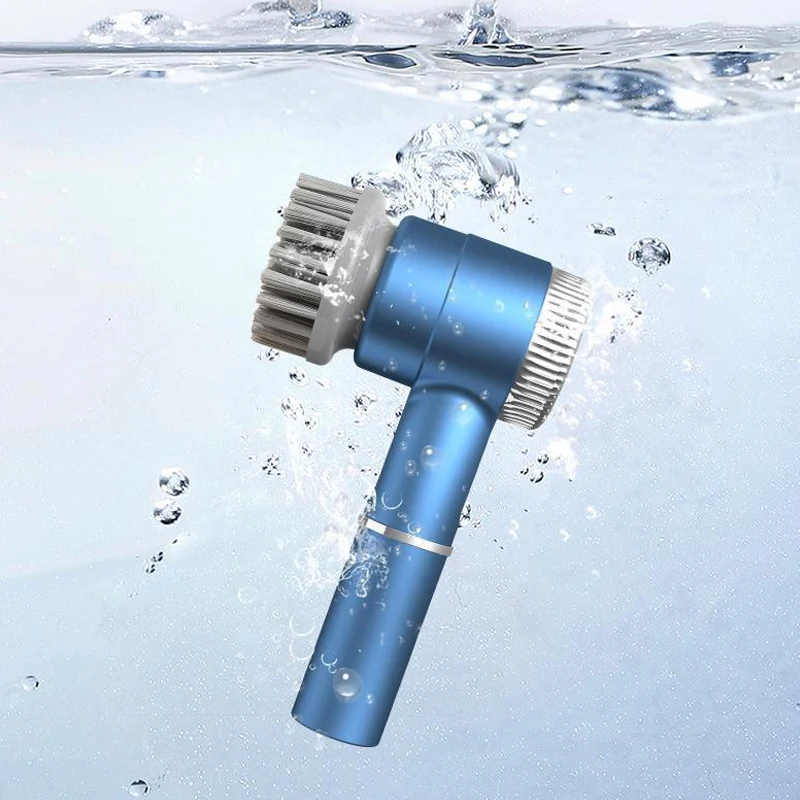 

Multifunctional Electric Cleaning Brush Rechargeable Handheld Pot Wireless Dishwashing Brush Kitchen Portable Brush Pot Shenqi