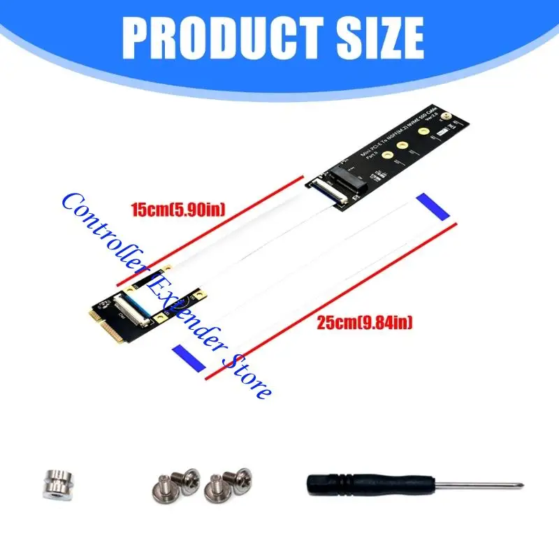 N84B Mini PCIe to M.2 NVME Сплошная карта адаптера диска для M.2 NVME Сплошной диск Поддерживает быструю скорость передачи