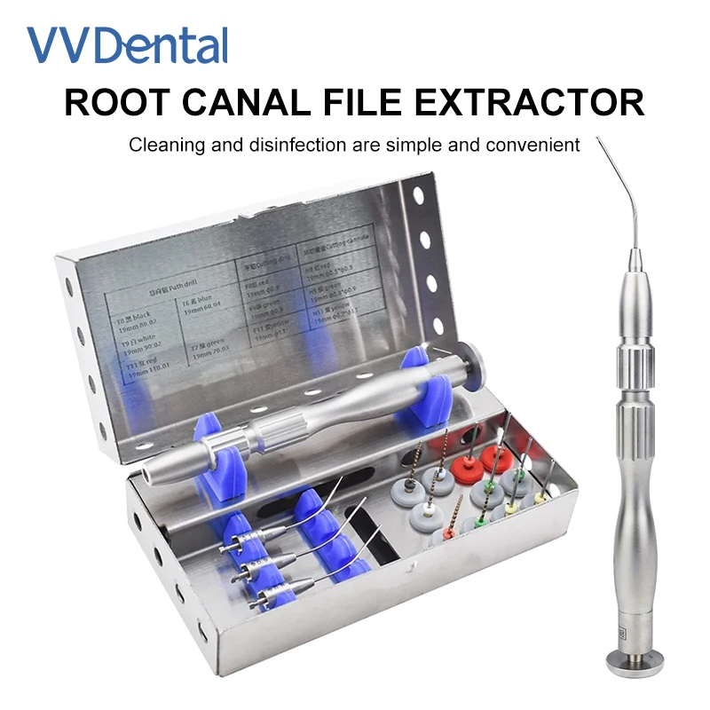 

Dental Instrument Implant Screw Remover Kit Dental Broken File Extractor Fractured Broken Screw Removal Surgical Tools Dentistry