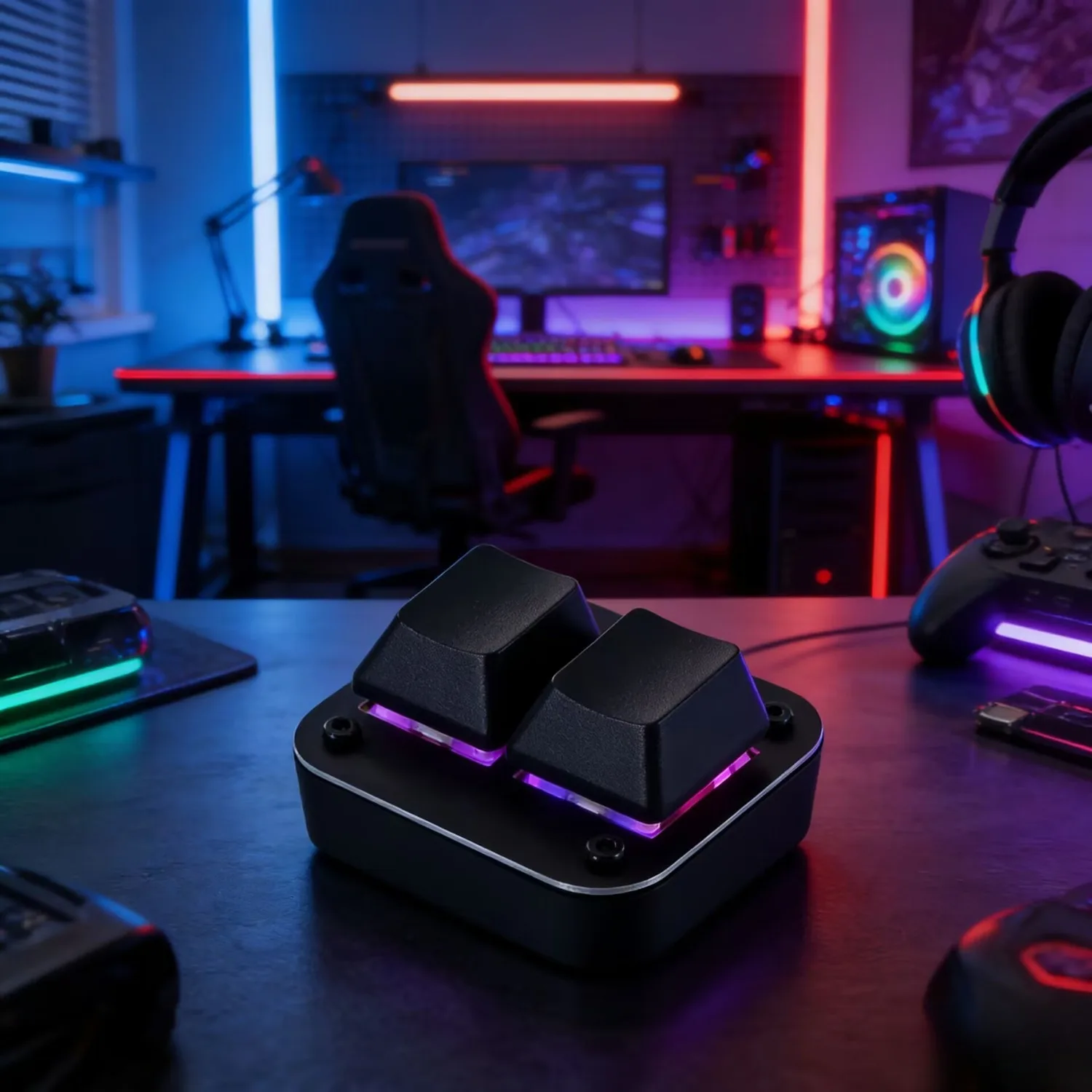 

COIDEA Customizable Wireless Bluetooth Keyboard with Small Bluetooth Support/USB/2.4Gshortcut KeyApplicable Togameoffice