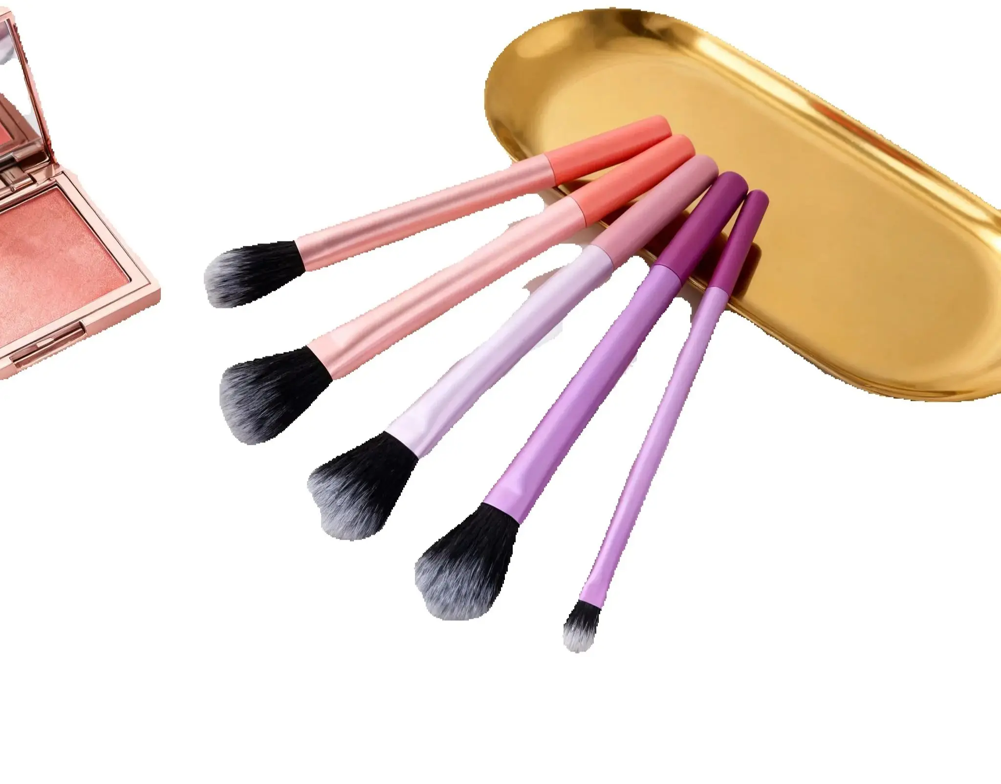 8 professional makeup brushes set, full set of powder brushes, concealer, eye shadow, powder blusher brush, soft makeup brush
