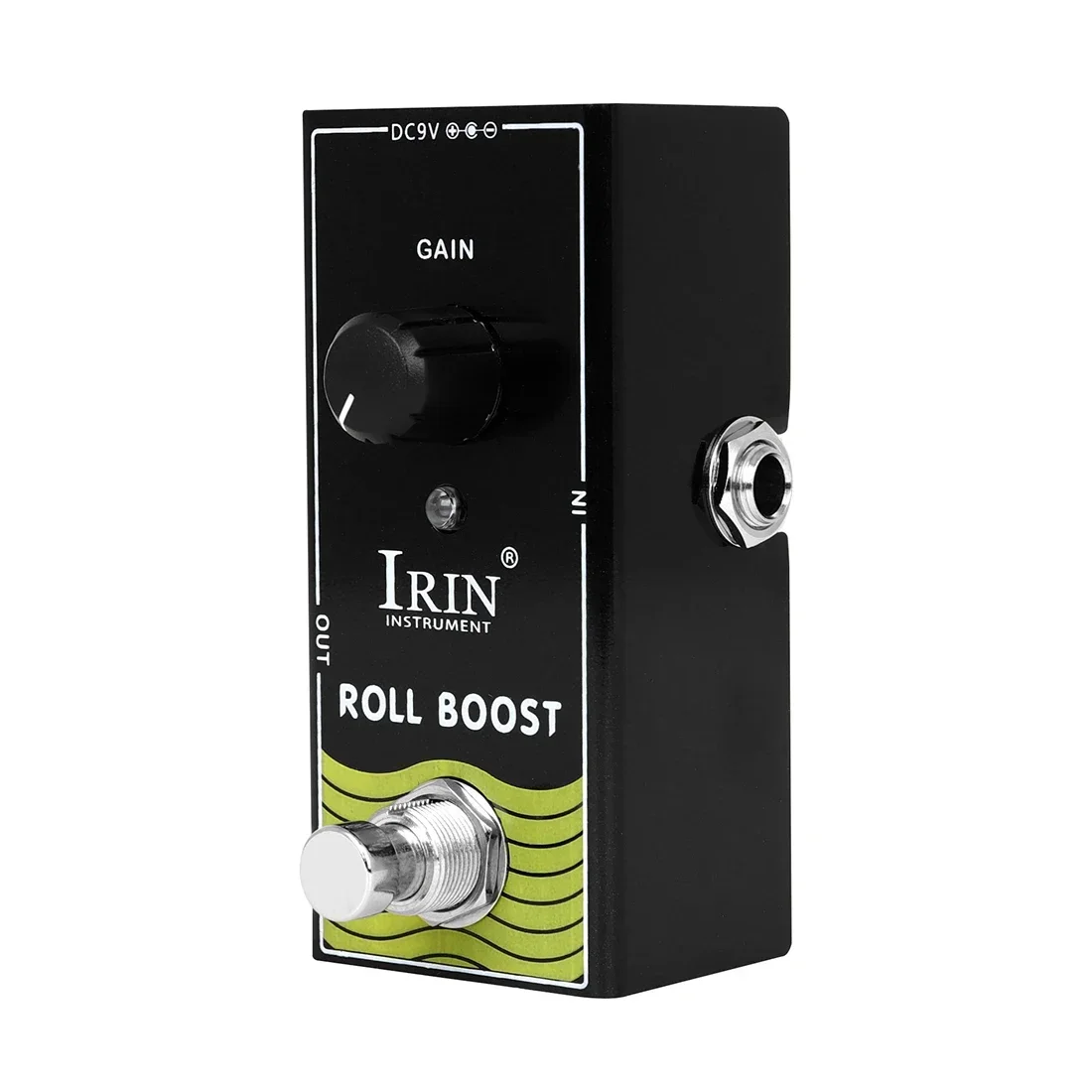 IRIN RF-14 Roll Boost Pedale effetto per chitarra Pulito e chiaro Pedale effetto boost tono chitarra originale Accessori per chitarra True Bypass