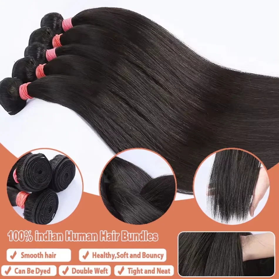 Lakeisha 15A حزم الشعر البشري الأصلي الفيتنامية شعر ريمي نسج العظام مستقيم غير المجهزة وصلات شعر Tissage للنساء