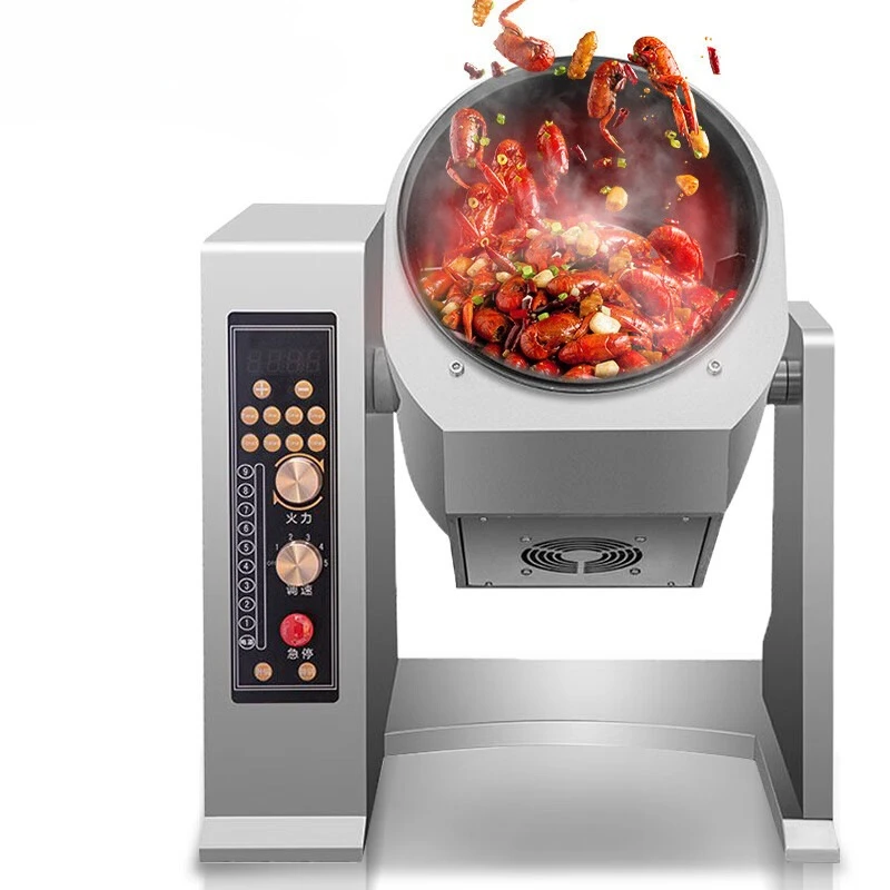 

Fully automatic rice frying machine, kitchen, cooking, cooking robot, drum type